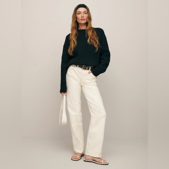 NWOT reformation lake flat sandal - Picture 2 of 12